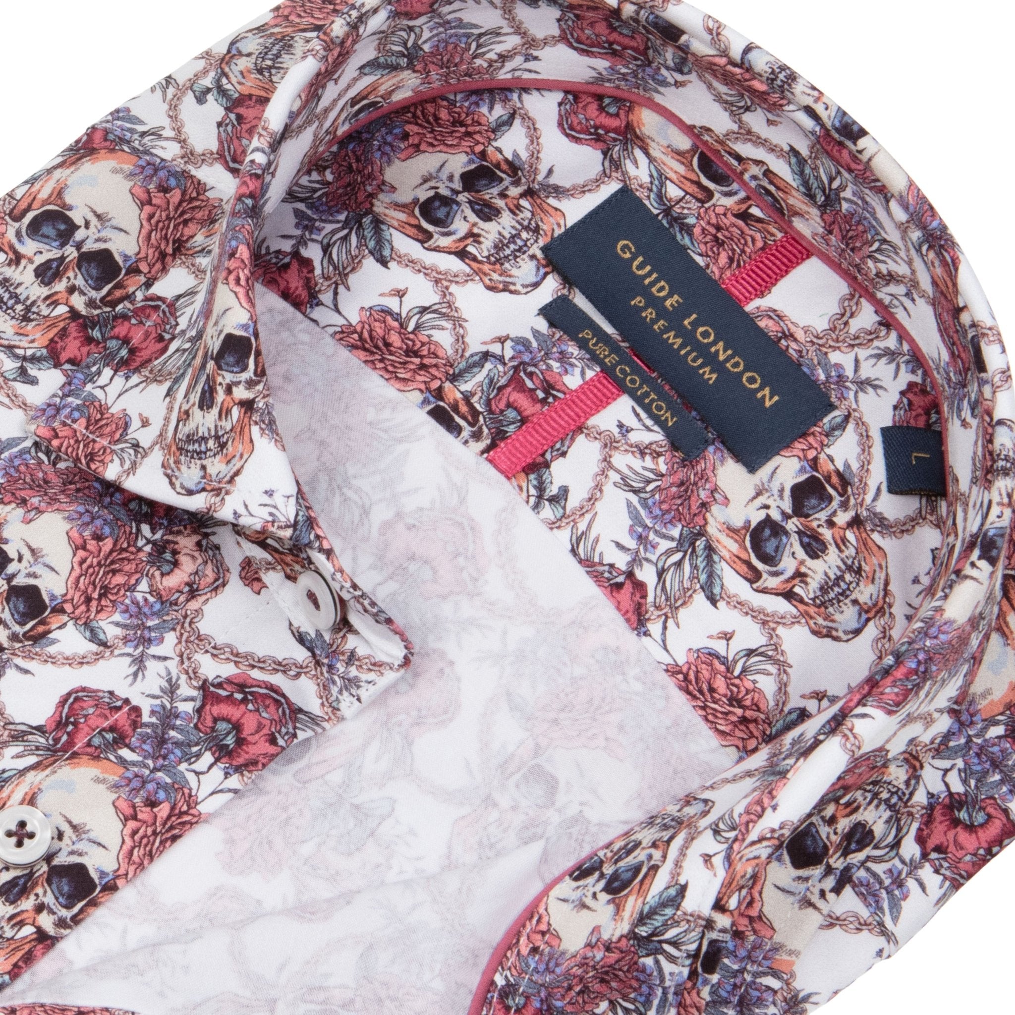 Skulls and Roses Long Sleeve Shirt