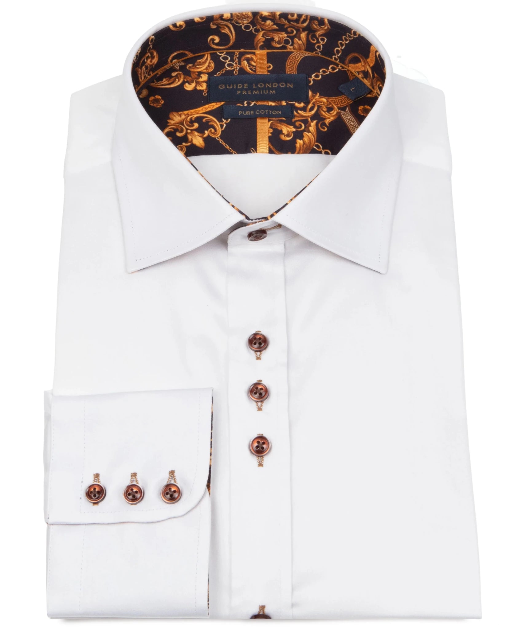Plain But Not Plain Cotton Shirt