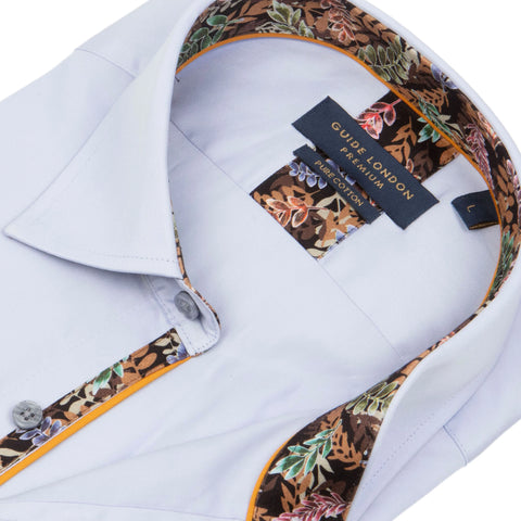 Long Sleeve Sky Cotton Shirt