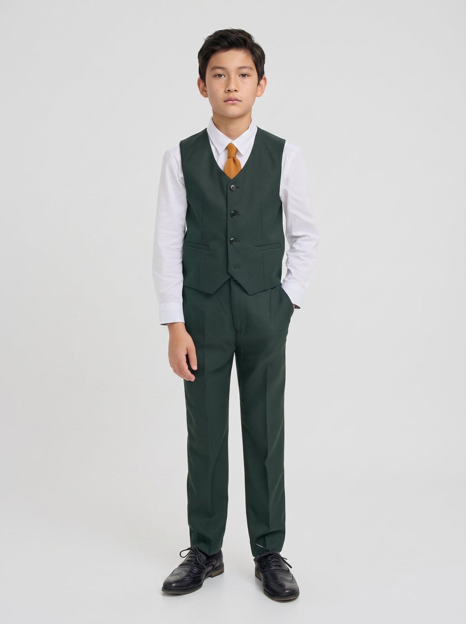 Boys Malibu Forest Green Suit