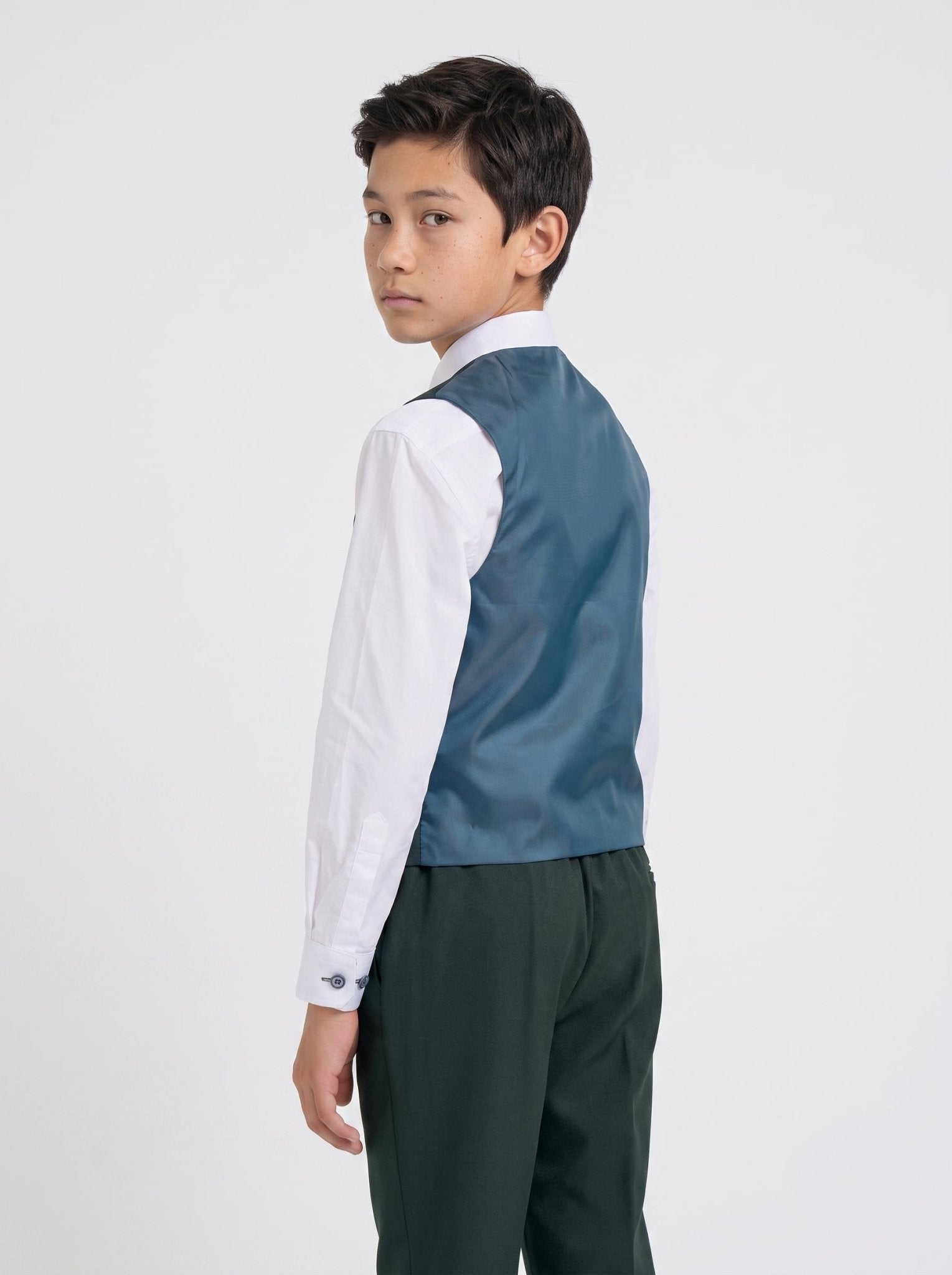 Boys Malibu Forest Green Suit