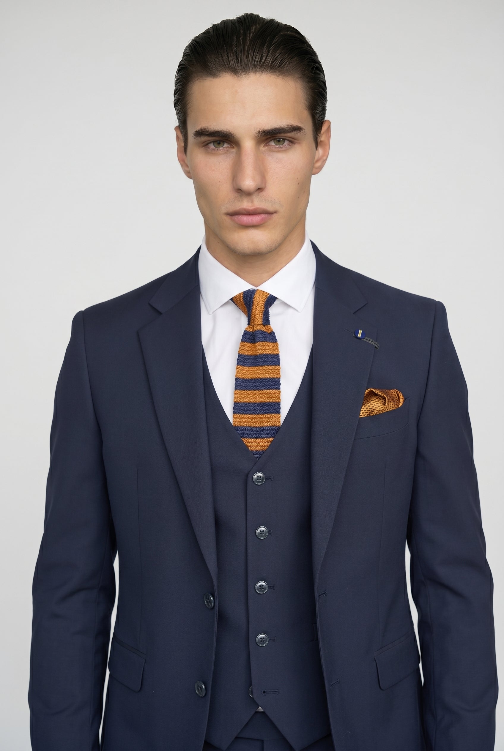 Malibu Navy Three Piece Suit