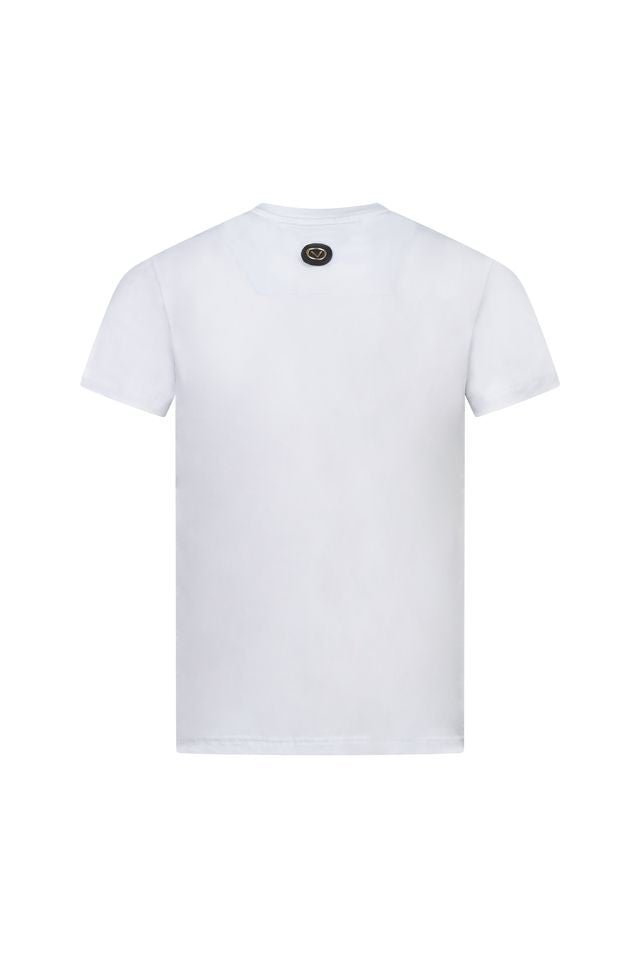Ovy Vestimentaire Skull & Bones White Tee