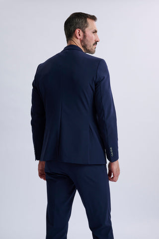 Ettore Smart Casual Suit Navy