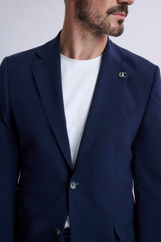 Ettore Smart Casual Suit Navy