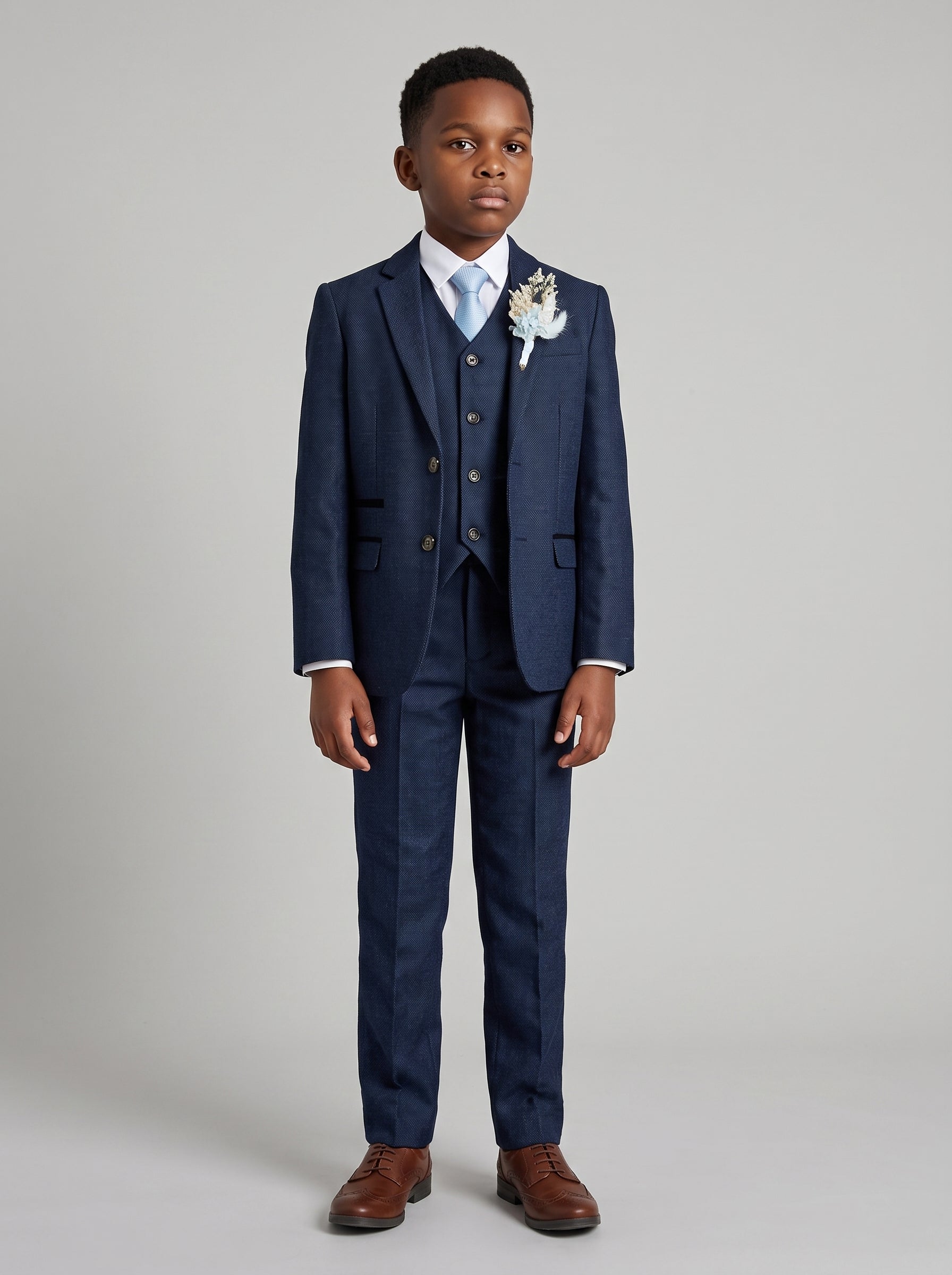Device - Boy's Arthur Navy Three Piece Suit