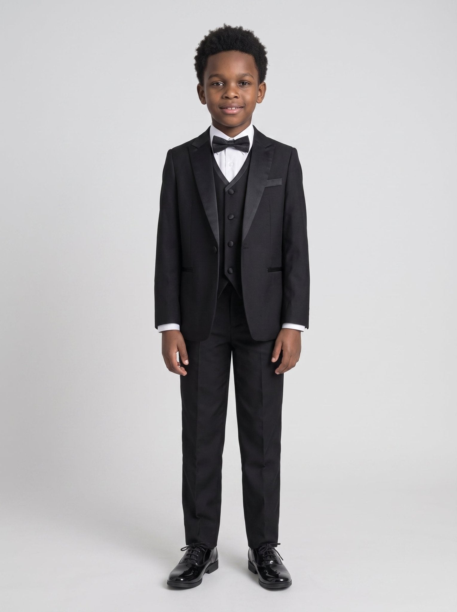 Device - Boy's Harry Black Three Piece Suit