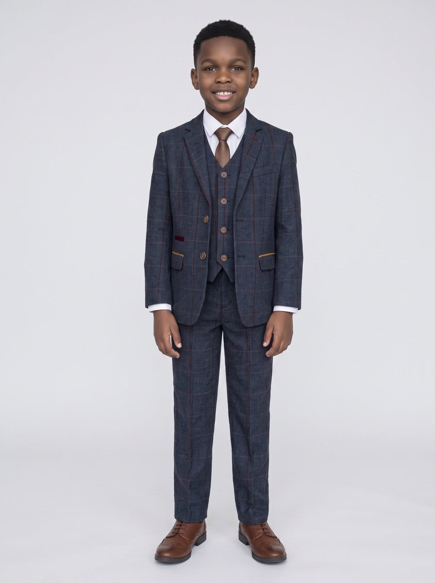 Device - Boy's Madrid Navy Three Piece Suit