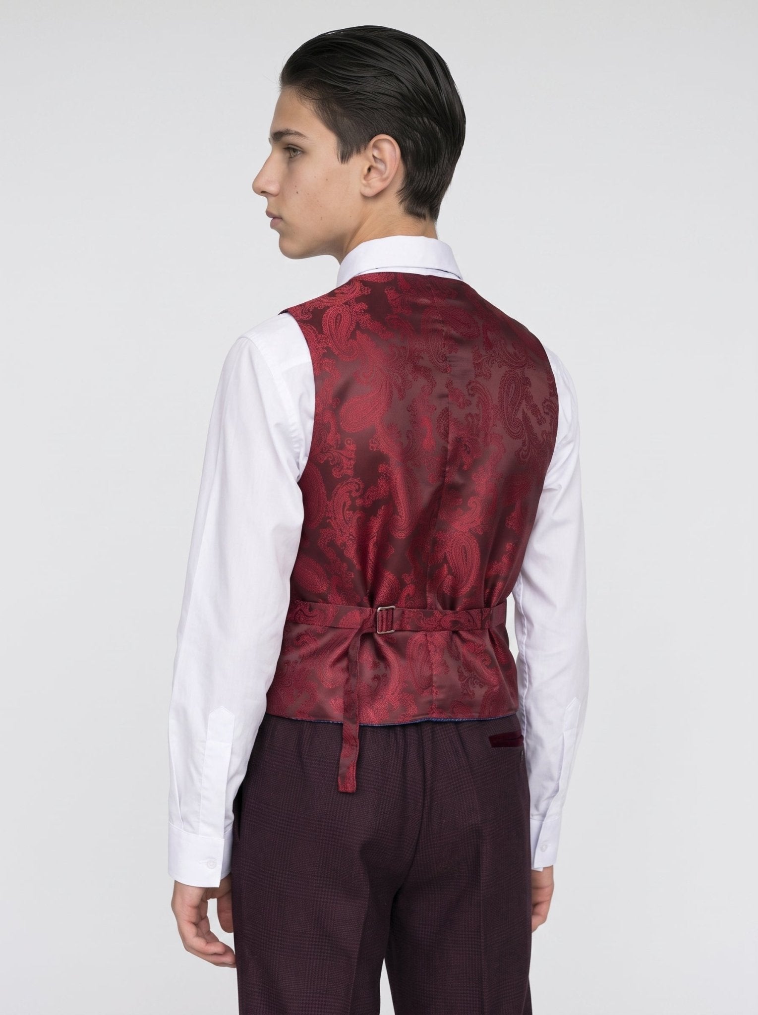 Device - Boy's Regent Wine Three Piece Suit