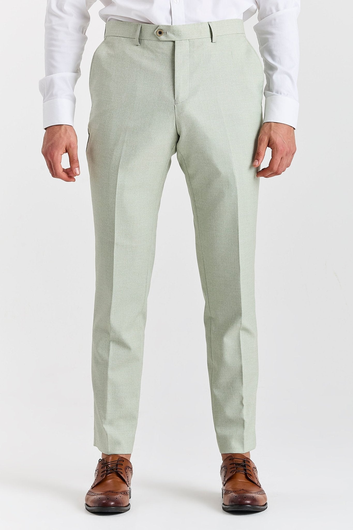 Belmont Sage Men's Three Piece Suit