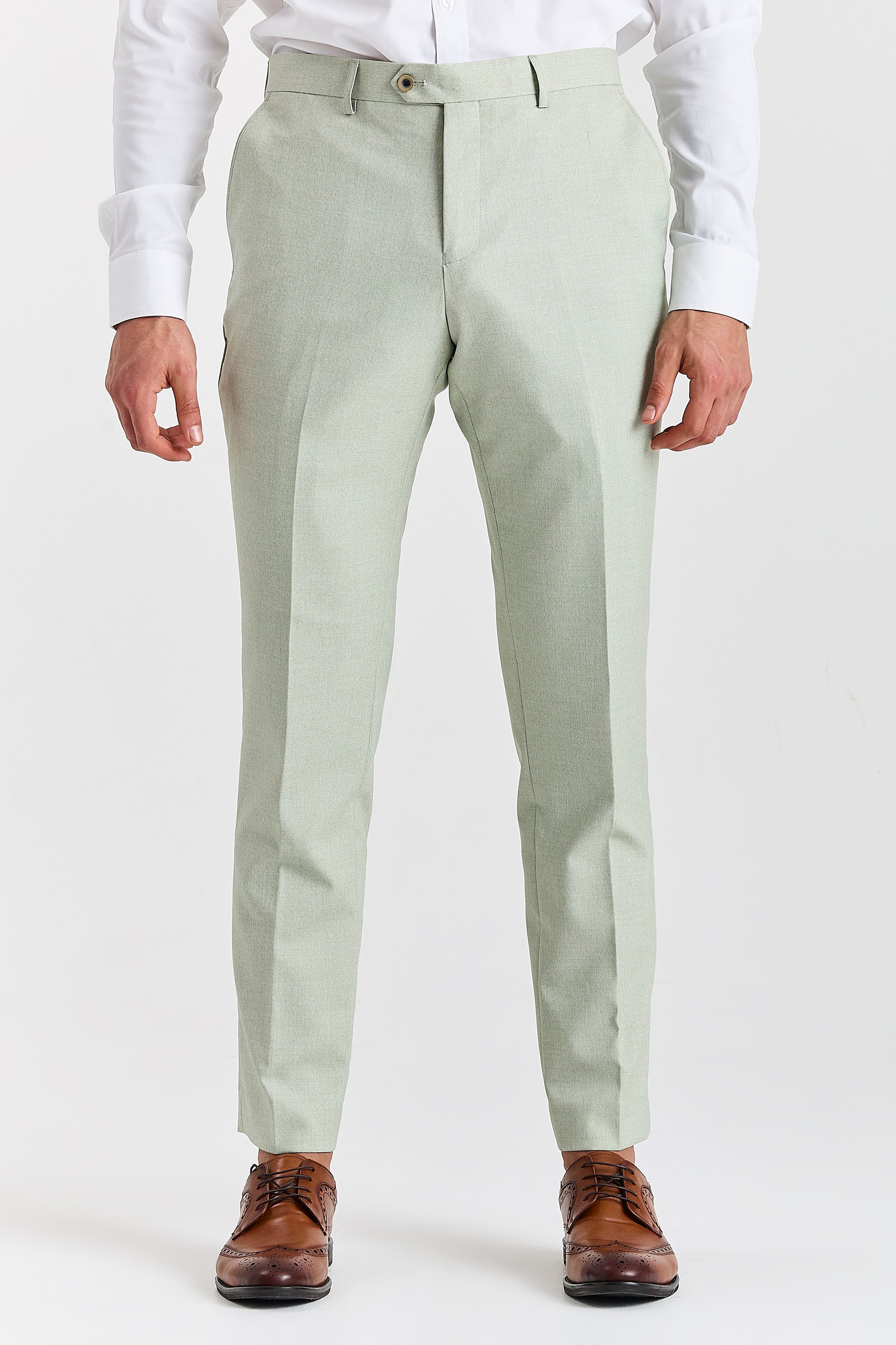 Belmont Sage Men's Three Piece Suit