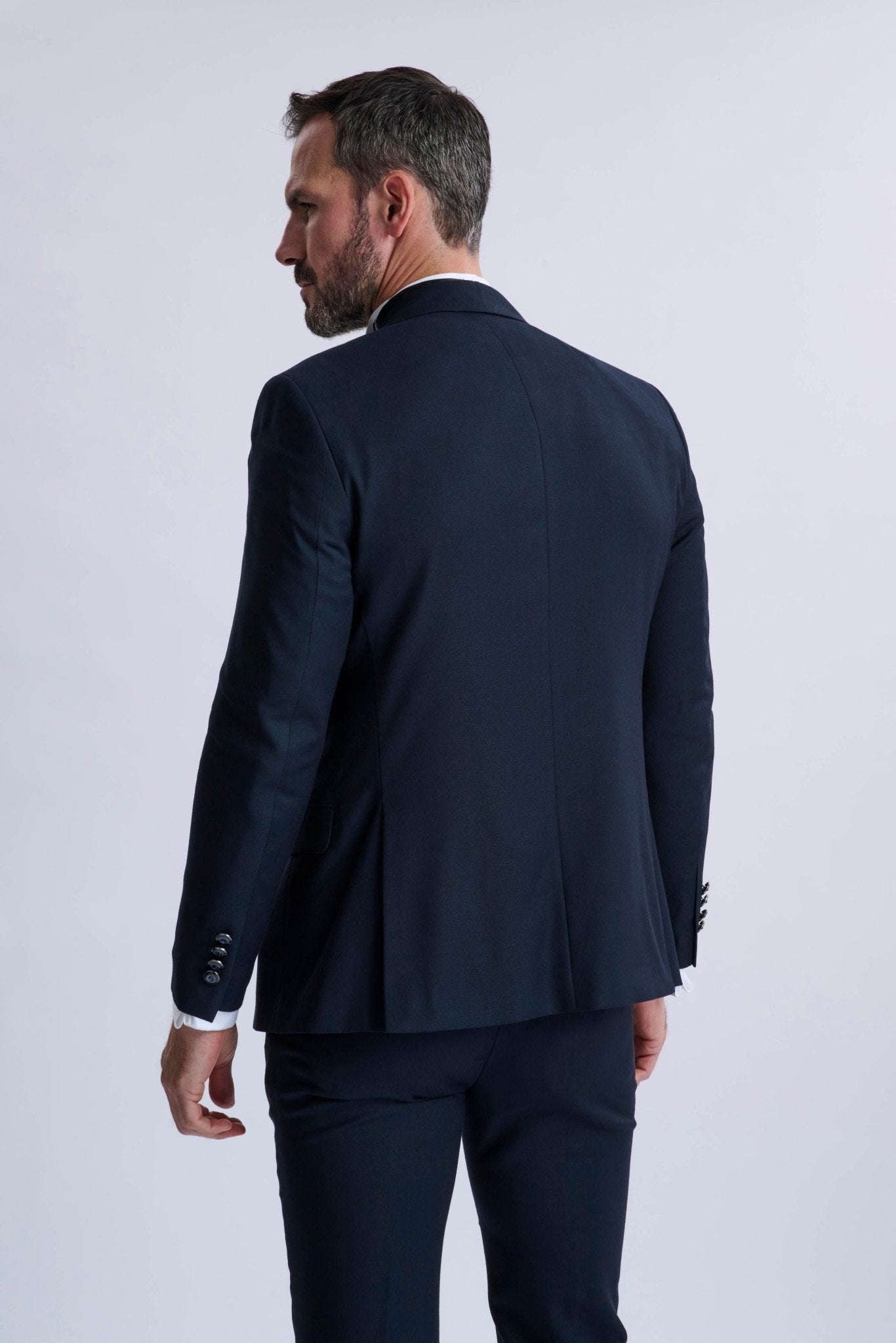 Poletto 3 Piece Navy Tuxedo
