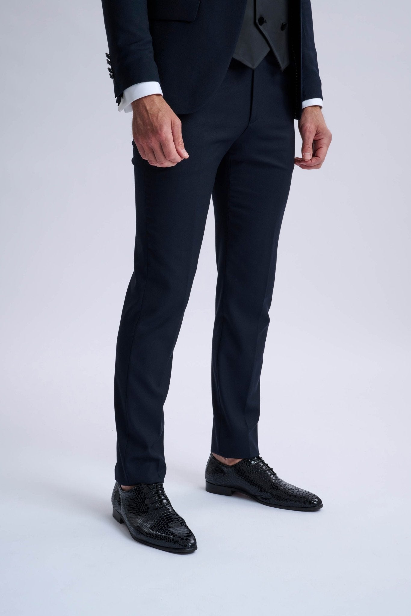 Poletto 3 Piece Navy Tuxedo
