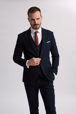 Rico Navy Three Piece Suit