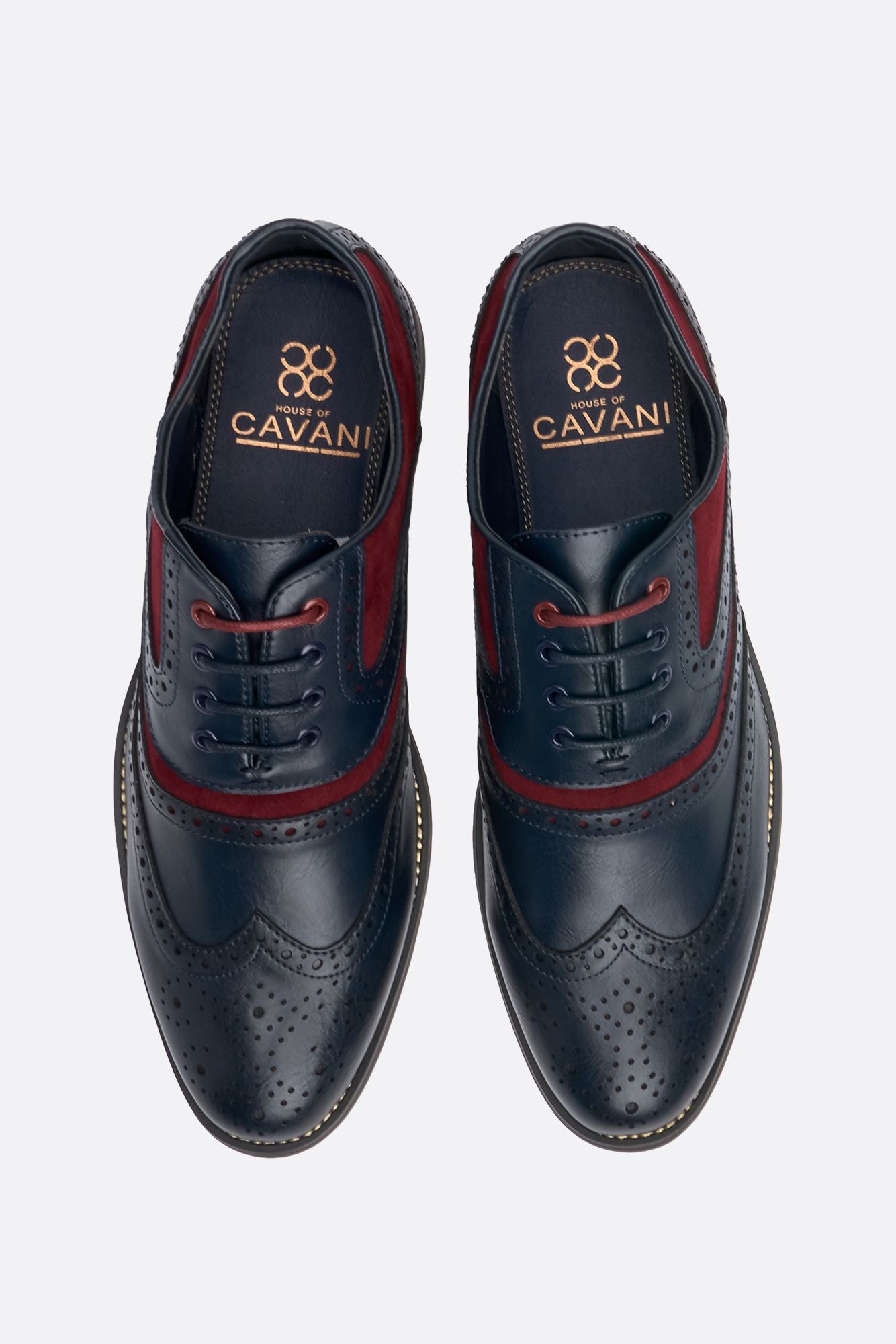 Russel Navy / Red Shoes