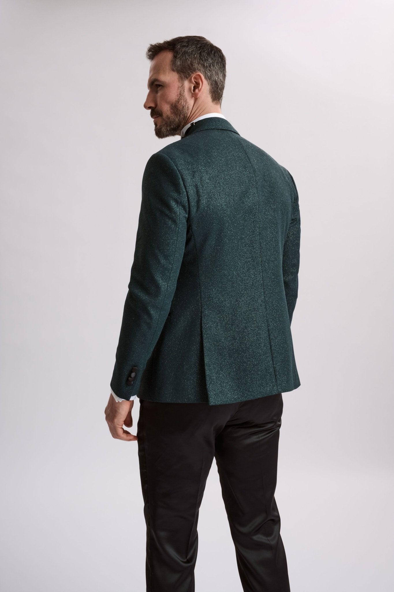 Santoro Milan's Sparkle Three Piece Emerald Tux