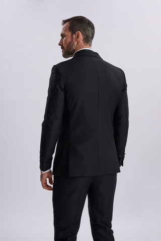 Giovani Black Three Piece Tuxedo