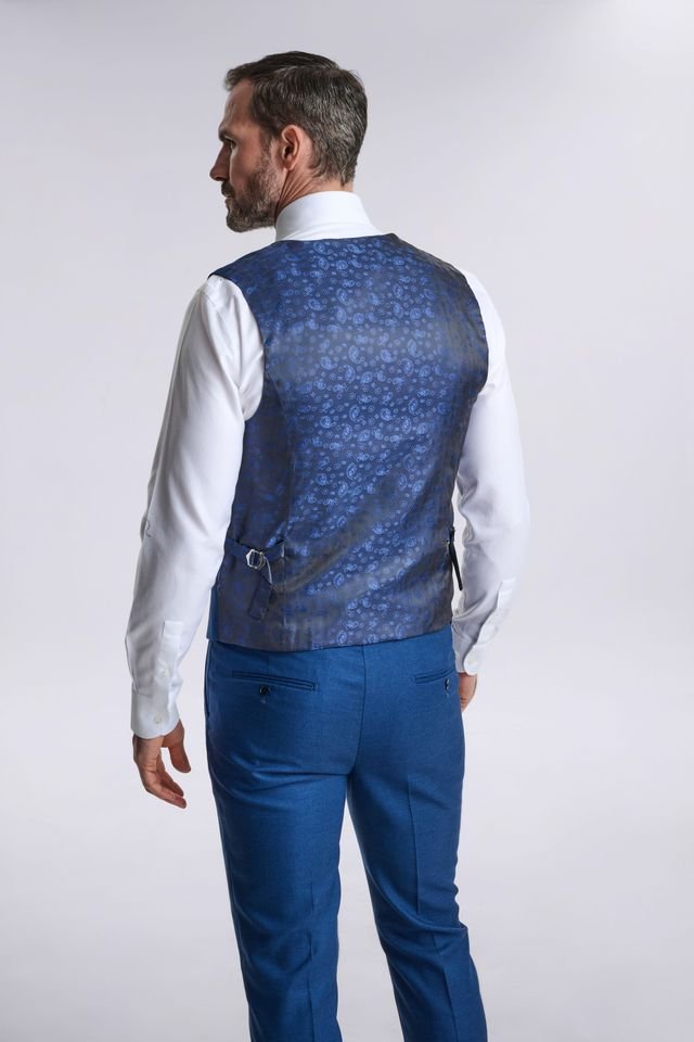 Diaz Blue Three Piece Suit