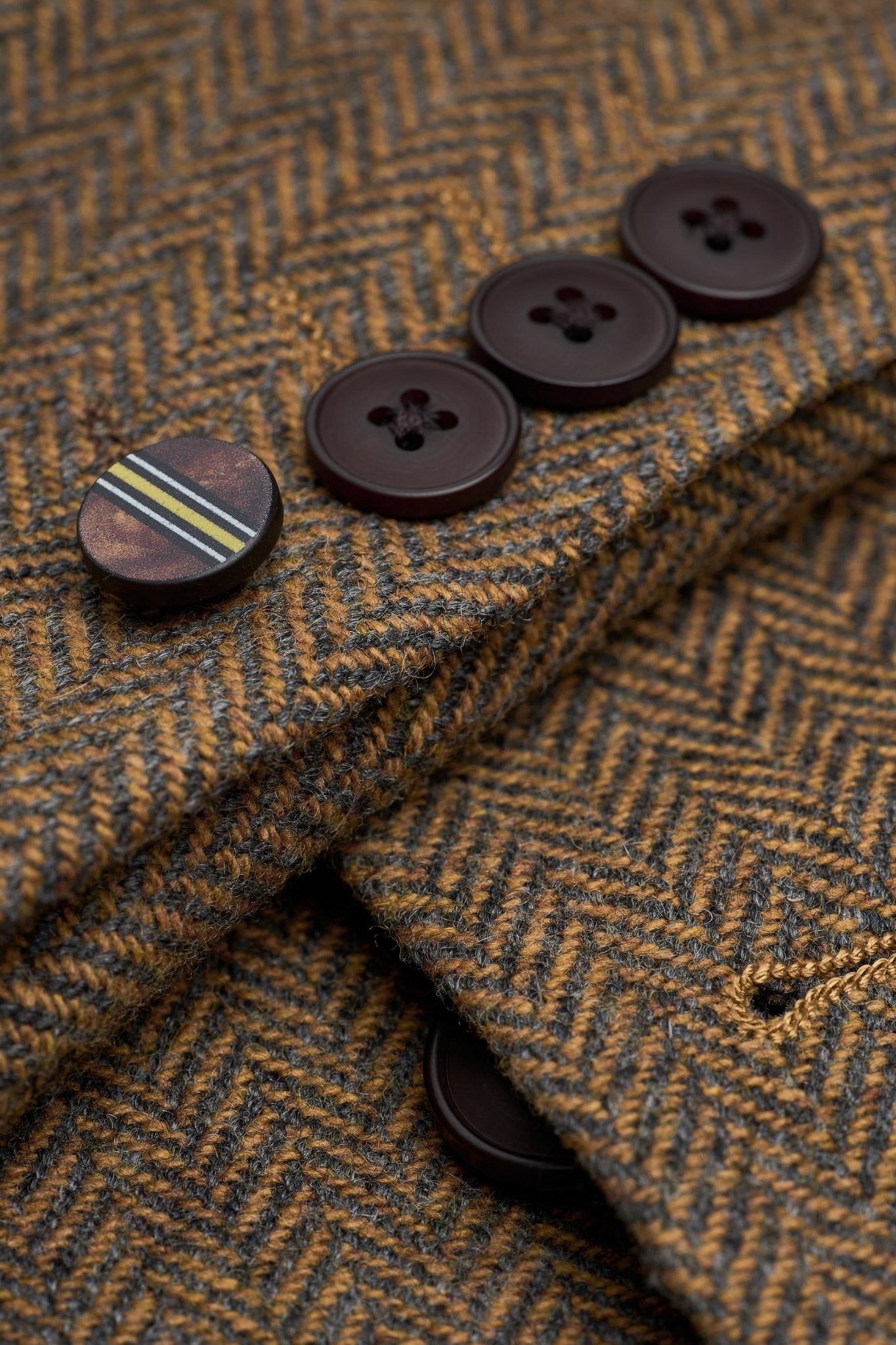 Thomas Brown Tweed Three Piece Suit