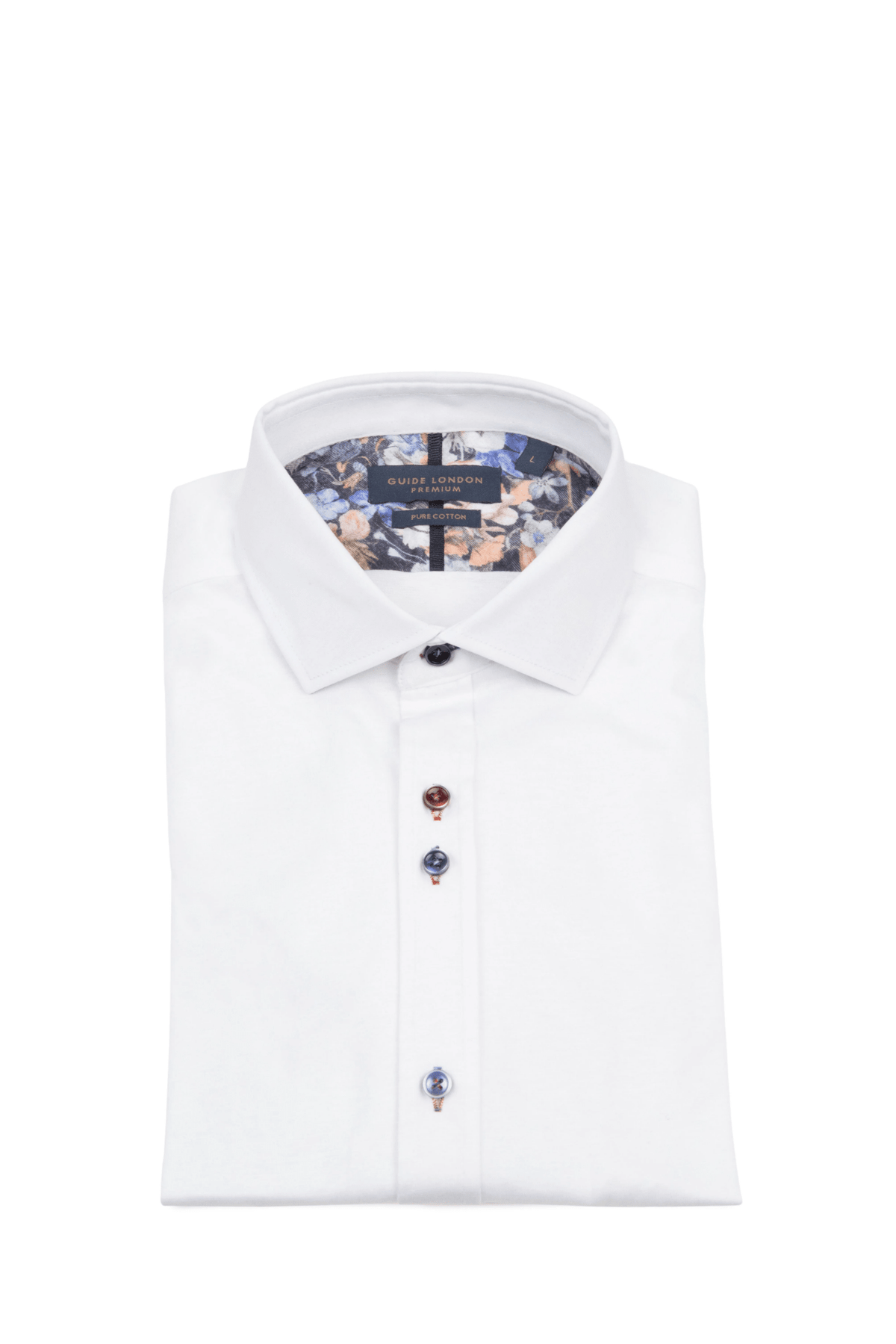 Plain but not Plain Cotton Shirt
