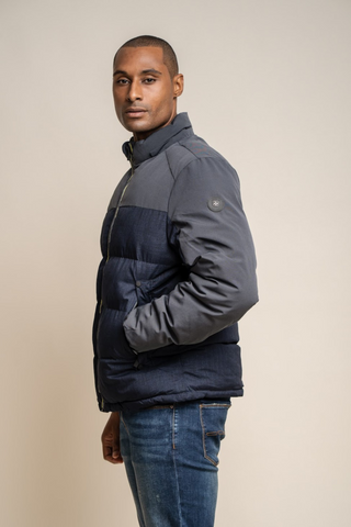 Farras Navy Coat