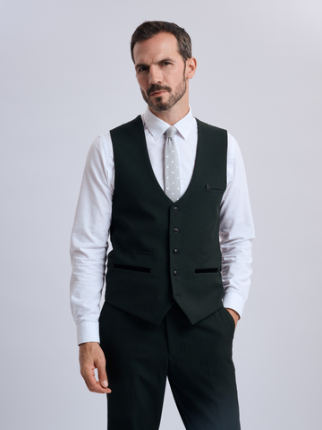 Bromley Olive Three Piece Suit