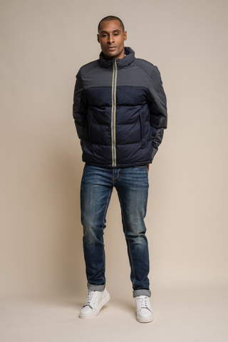 Farras Navy Coat