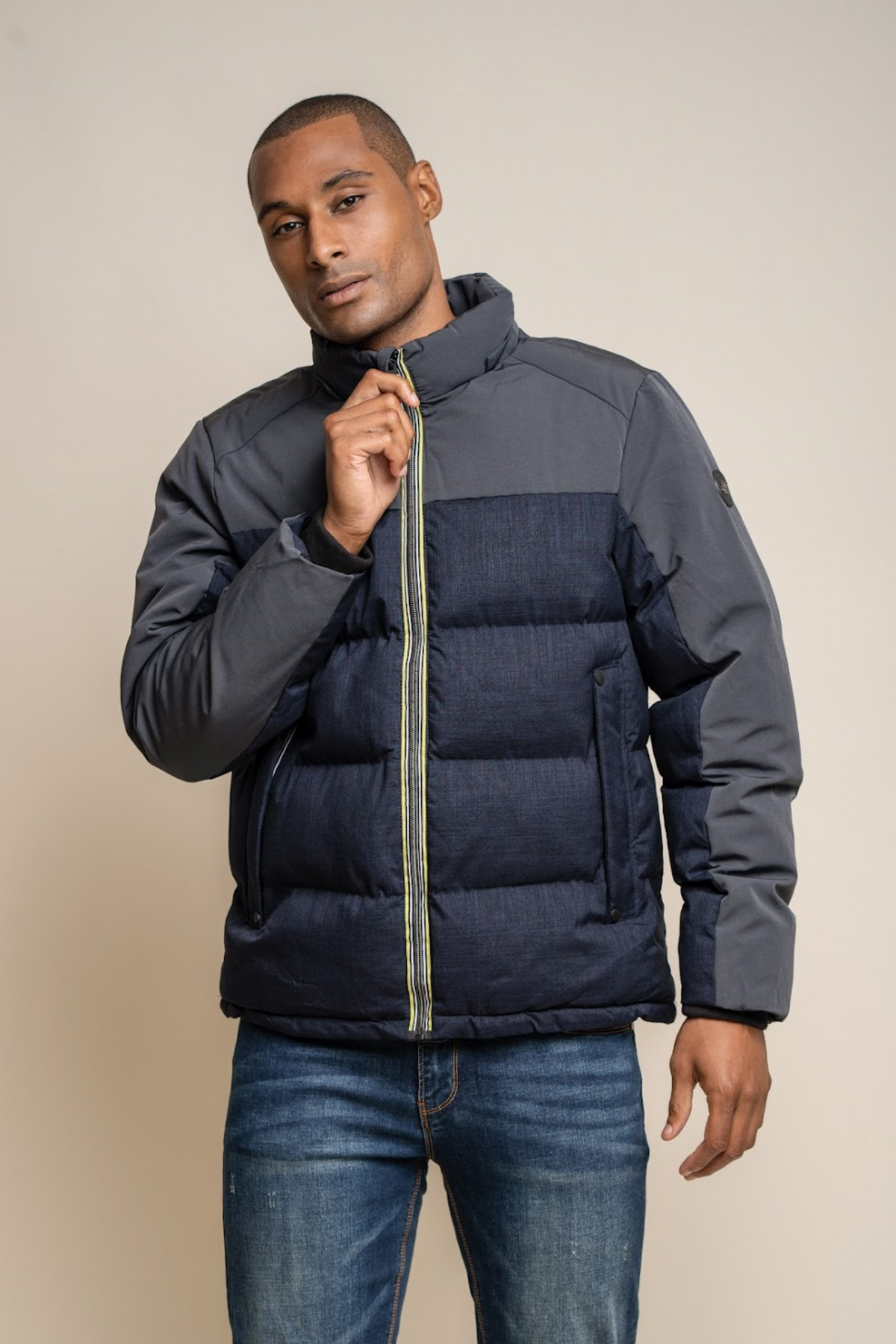 Farras Navy Coat