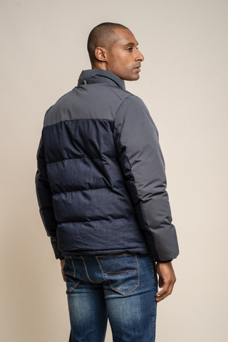 Farras Navy Coat