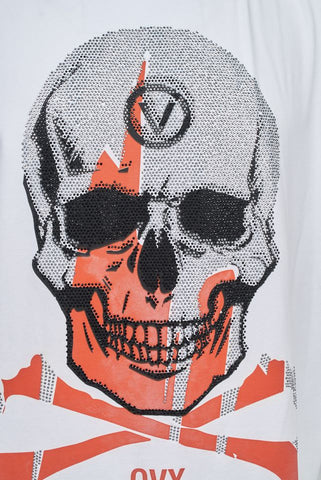 Ovy Vestimentaire Skull & Bones White Tee