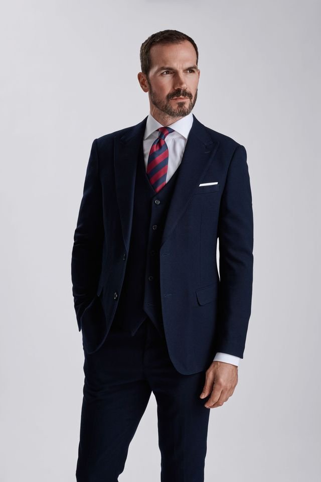 Rico Navy Three Piece Suit