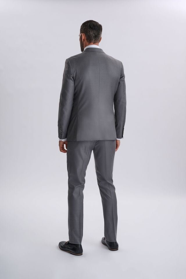Fabio Grey Three Piece Suit