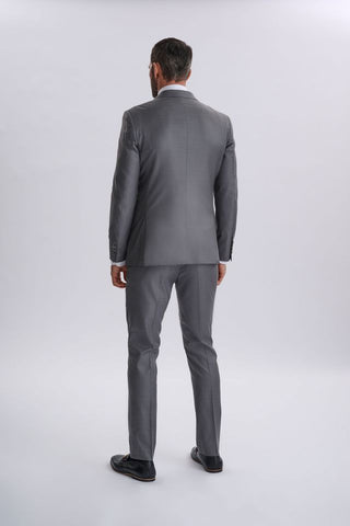Fabio Grey Three Piece Suit