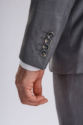 Fabio Grey Three Piece Suit