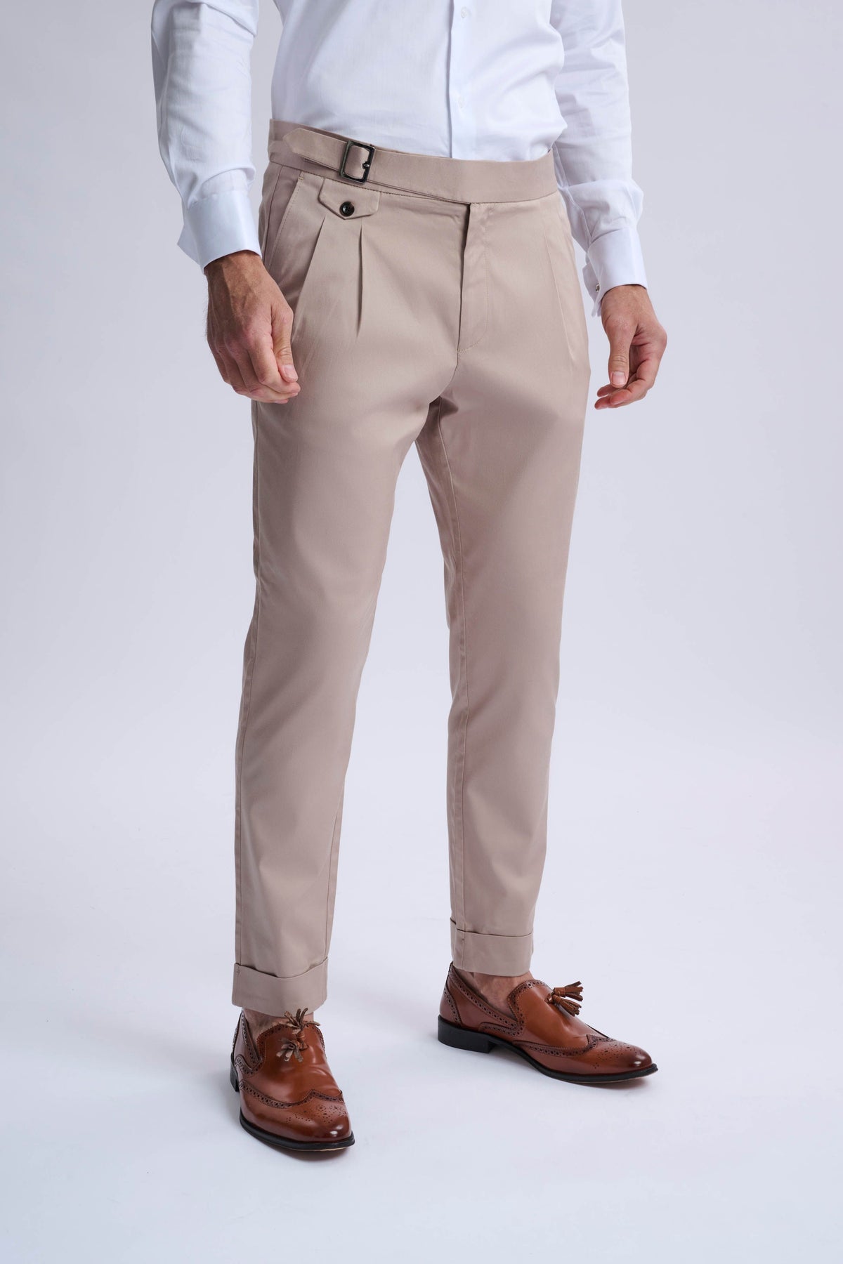 Aroldi Trouser Chinos Camel