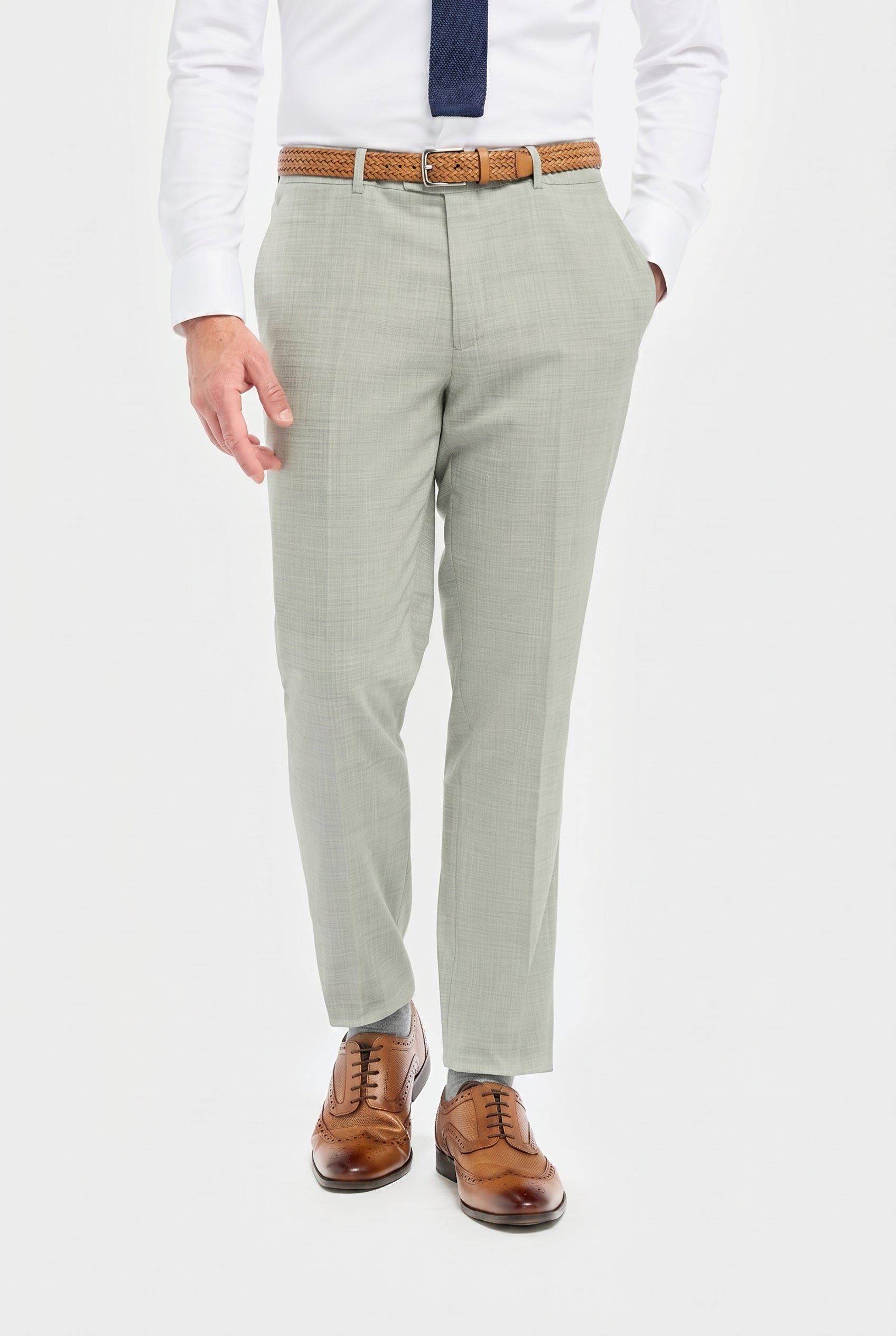 Camden Sage Three Piece Suit