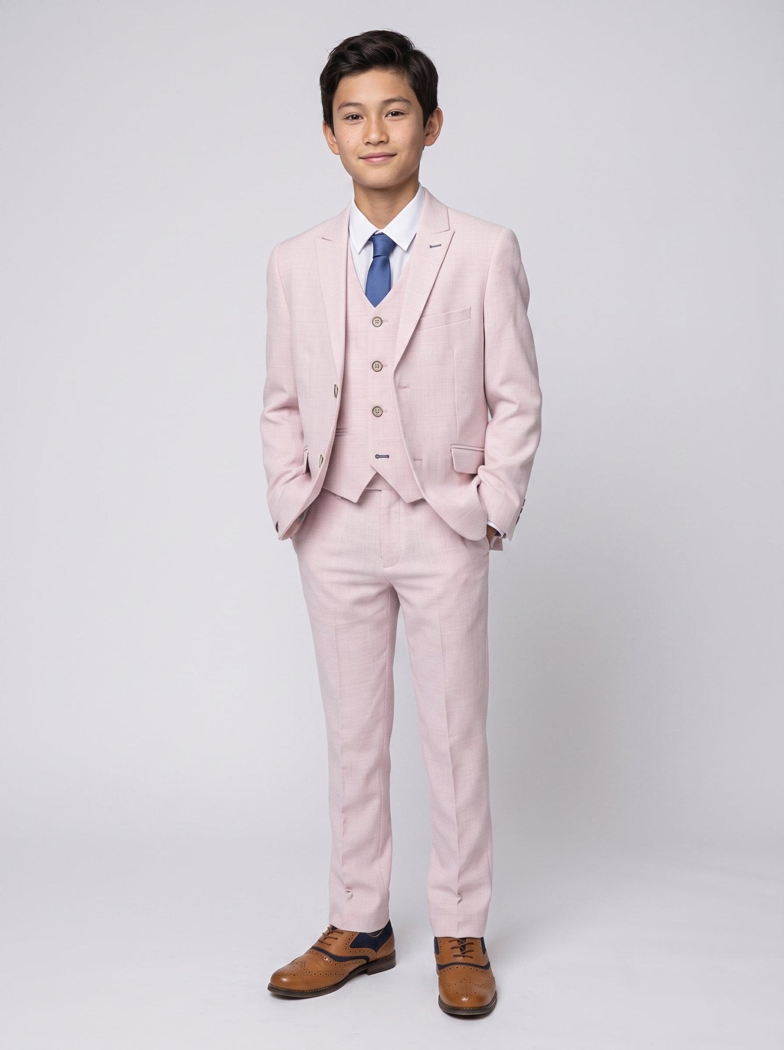 Boys Tropez Mauve Suit