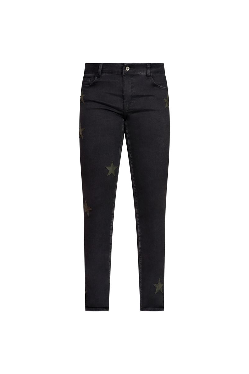 Ovy Noir Étoile Stretch Denim