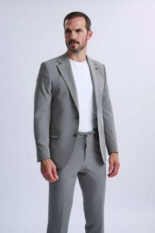 Ettore Smart Casual Suit Grey