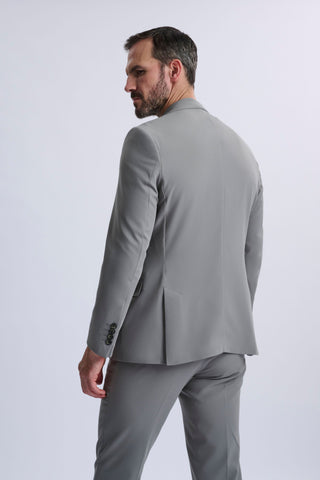 Ettore Smart Casual Suit Grey