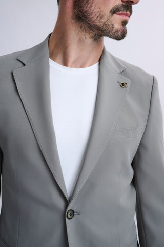 Ettore Smart Casual Suit Grey