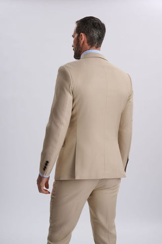 Diaz Beige Three Piece Suit