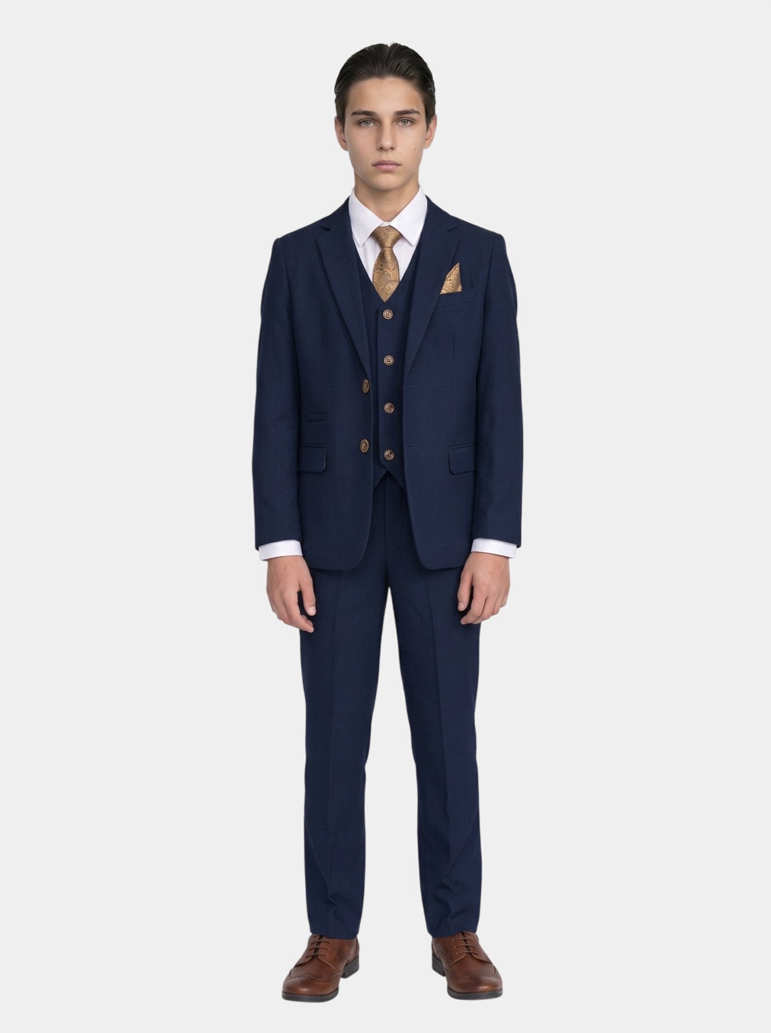 Device - Boy's Mayfair Navy Three Piece Suit