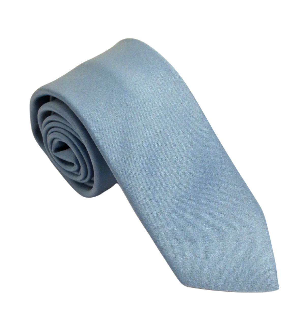Cornflower Satin Wedding Tie