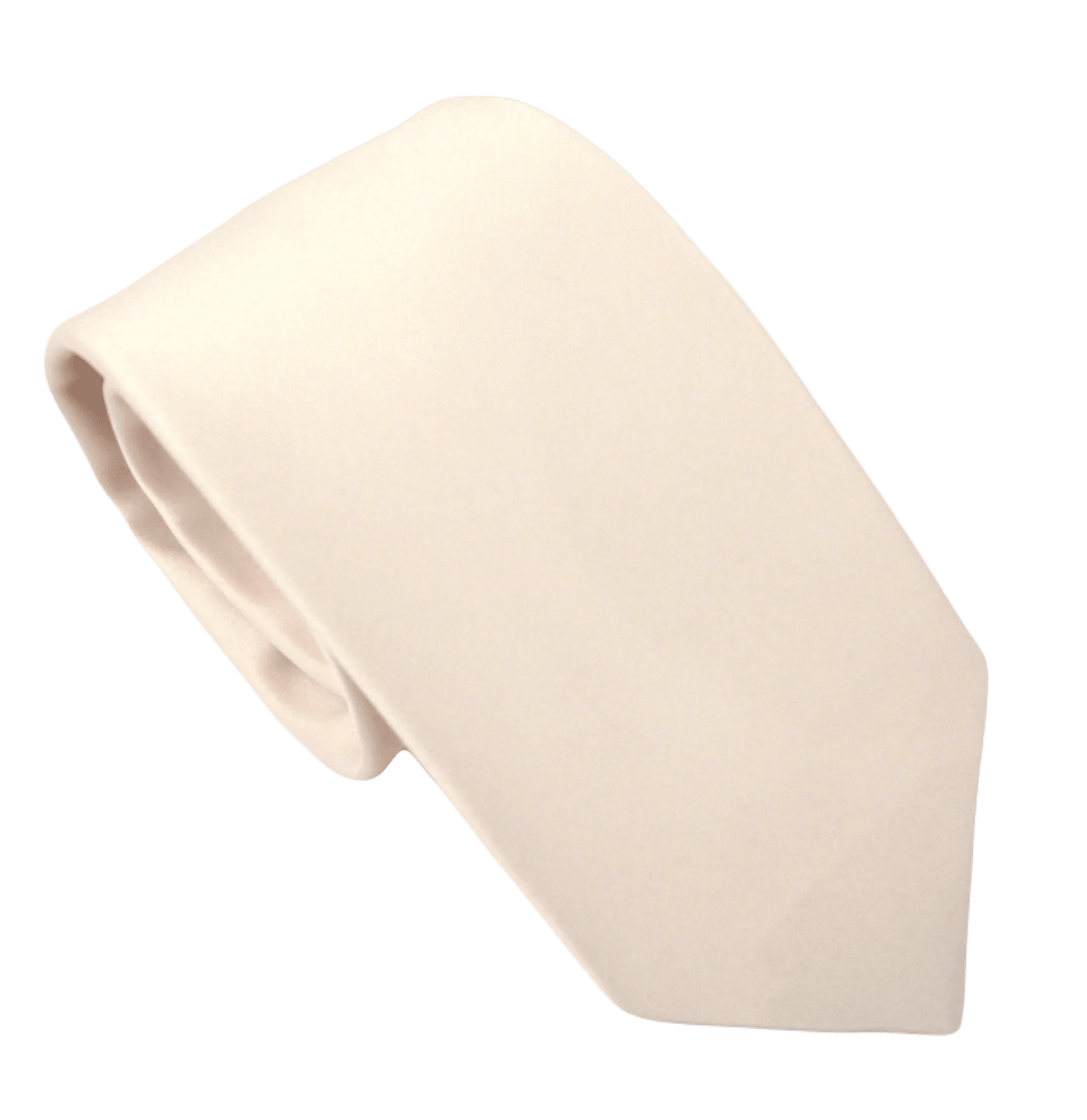 Blush Pink Satin Wedding Tie
