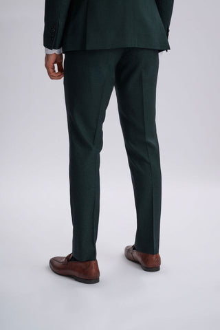 Regent Olive Double-Breasted Two Piece Suit