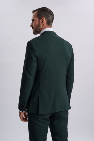 Regent Olive Double-Breasted Two Piece Suit