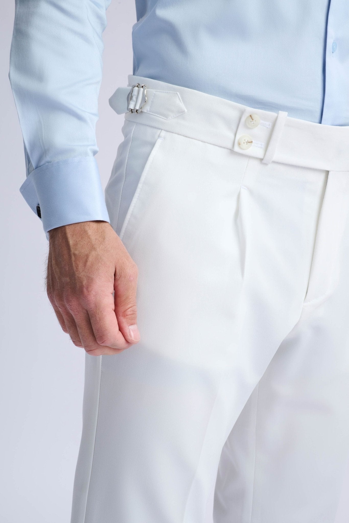 Fusco Trouser Chinos White