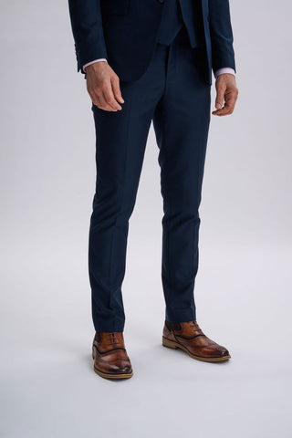 Fabio Navy Three Piece Suit