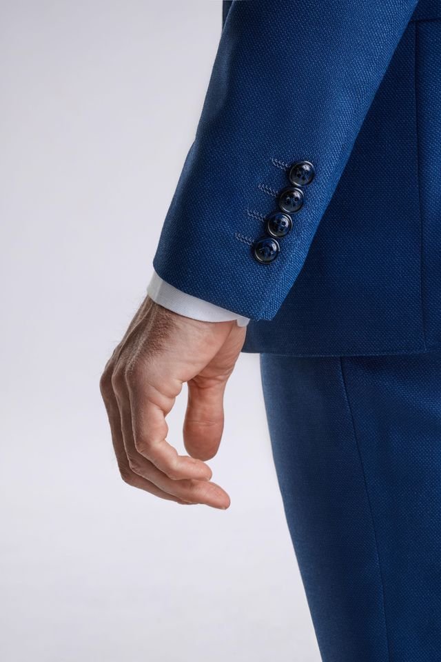 Diaz Blue Three Piece Suit